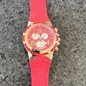 Women’s Blue Marine MULCO Watch in RED NEEDS BATTERY